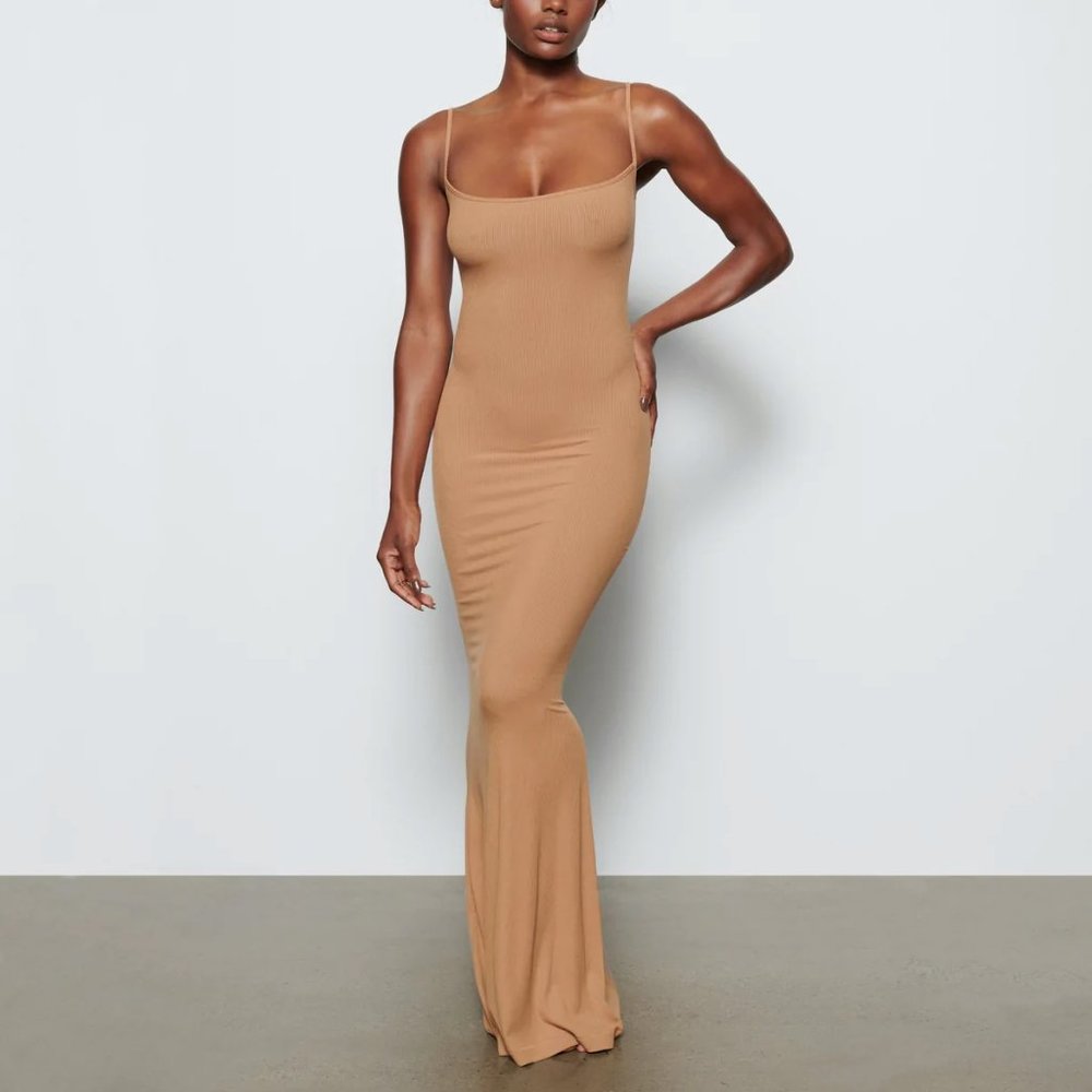 [NWOT] SKIMS SOFT LOUNGE LONG SLIP DRESS